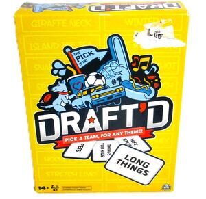 DRAFT’D Party Card Game Spin Master Team Building Event Teens and Adults Gift